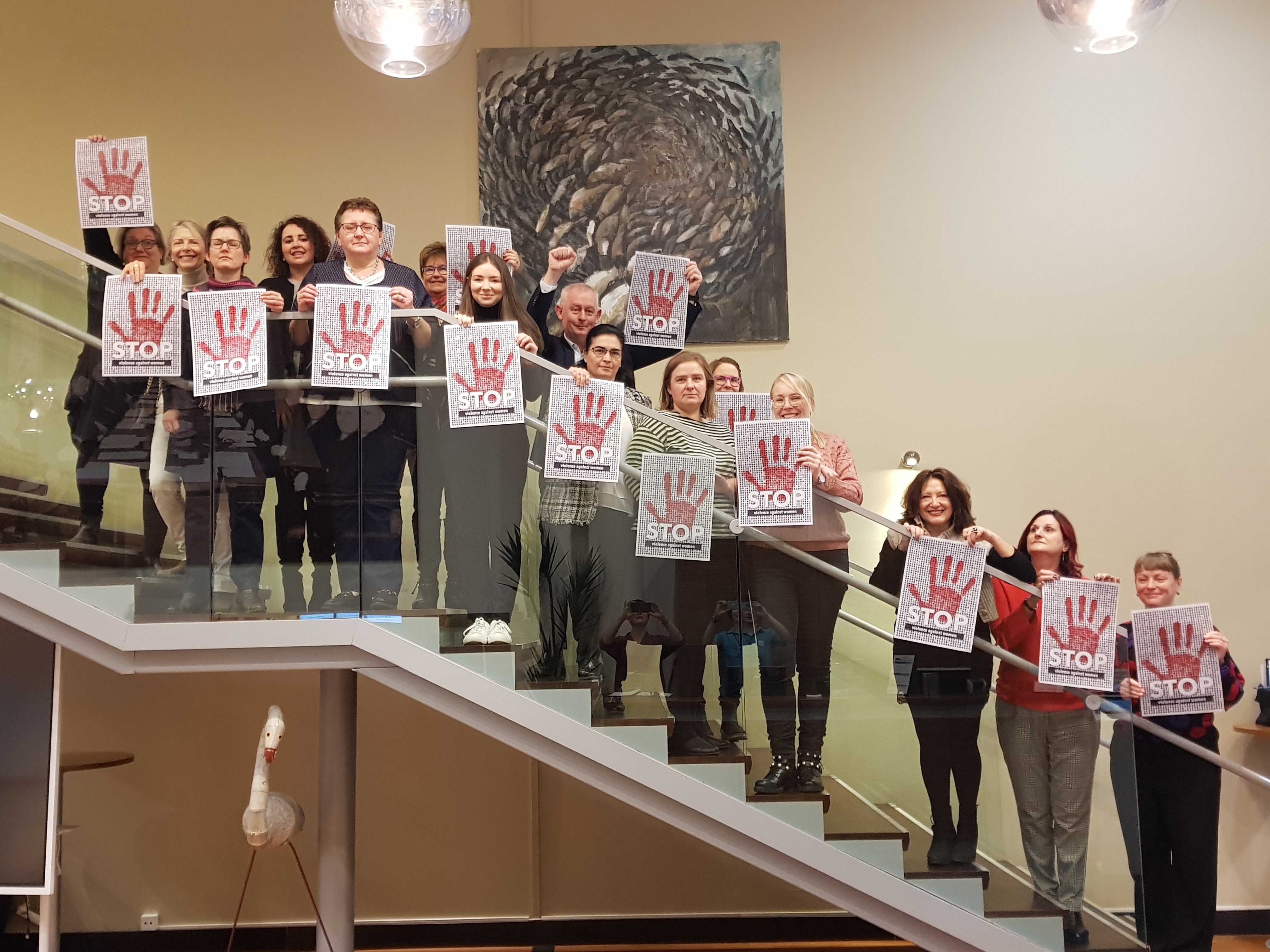 Violence against women must stop. Full stop.